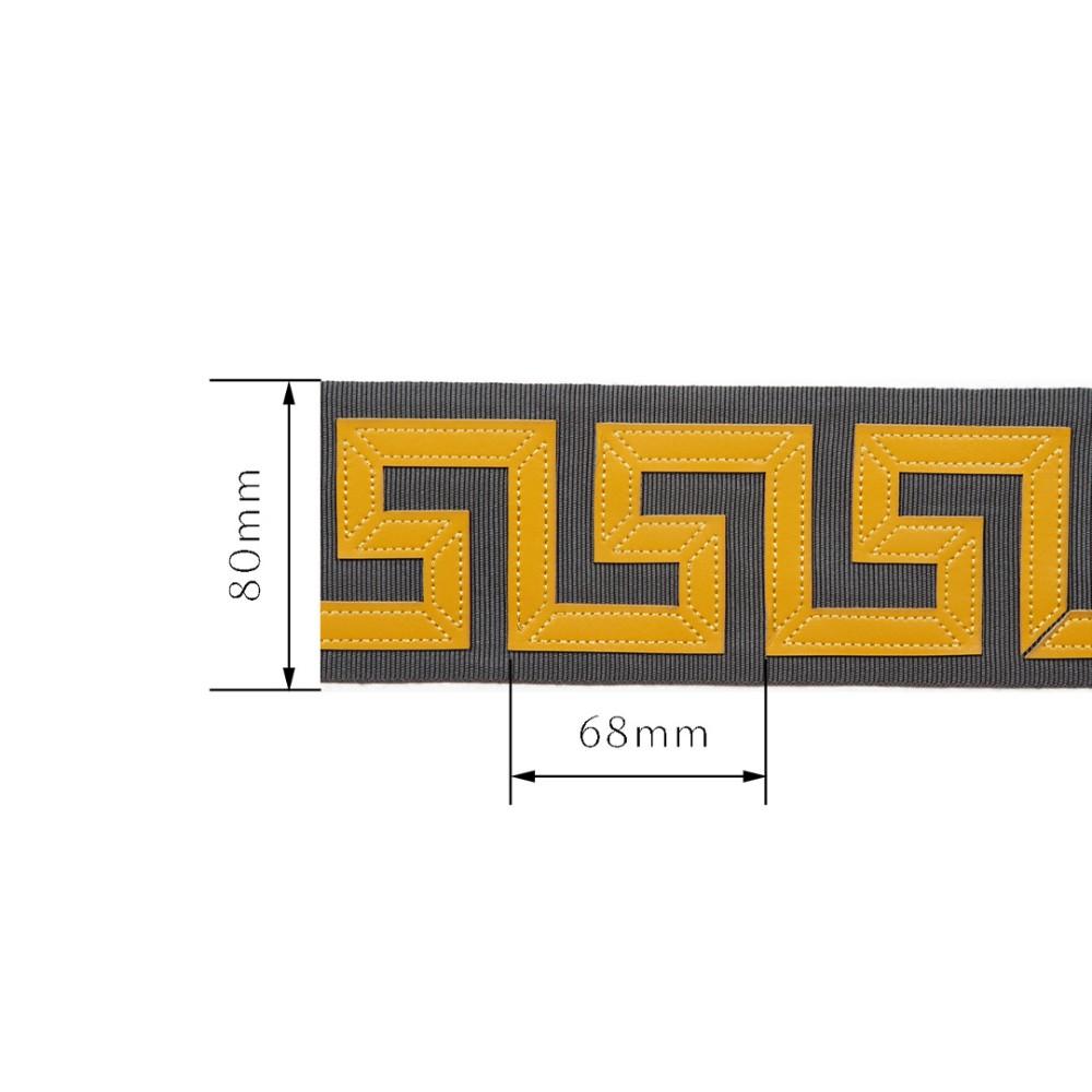 Aquilla Faux Leather Braid - 80mm (End of Range)
