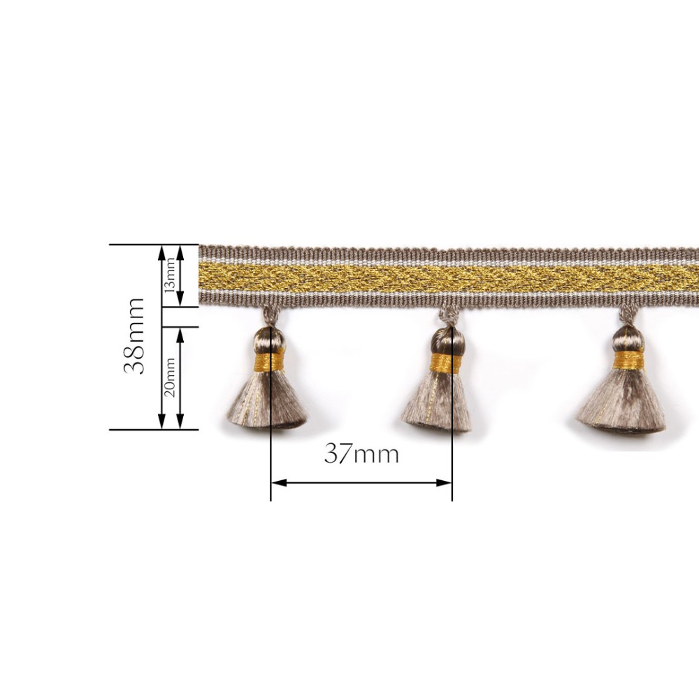 Aquilla Petite Tassel Fringe -