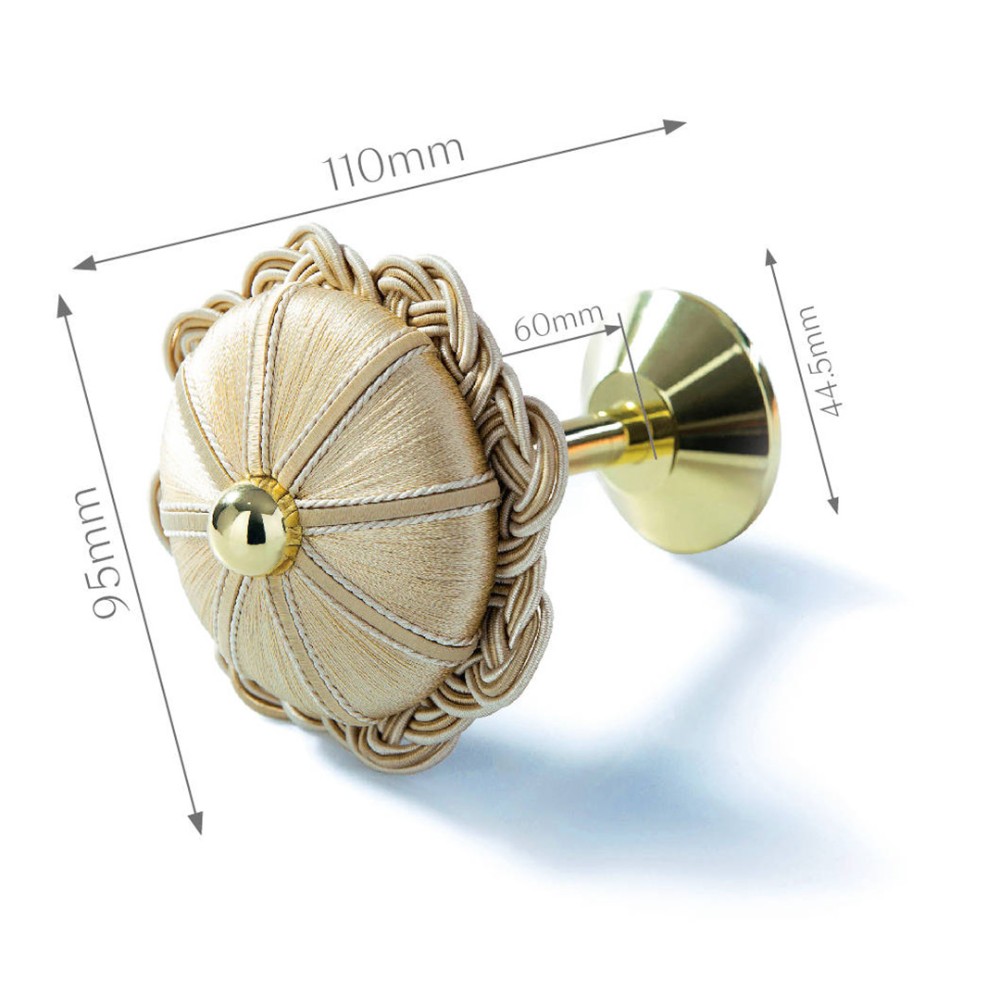 Floral Tieback Hook - 110mm